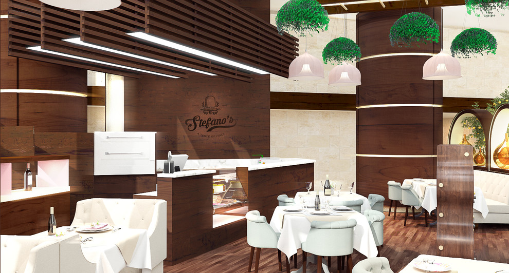 Restaurant concept in Moscow-City