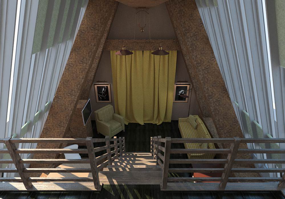 Проект апартаментов на мосту Багратион.