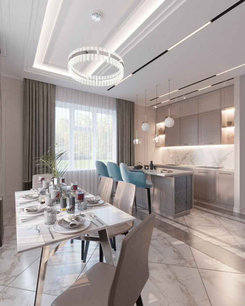 Коттедж в стиле современной классики