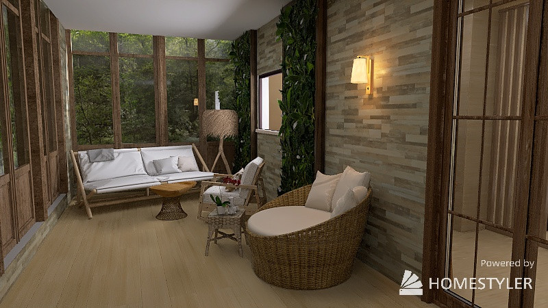 Баня. Веранда