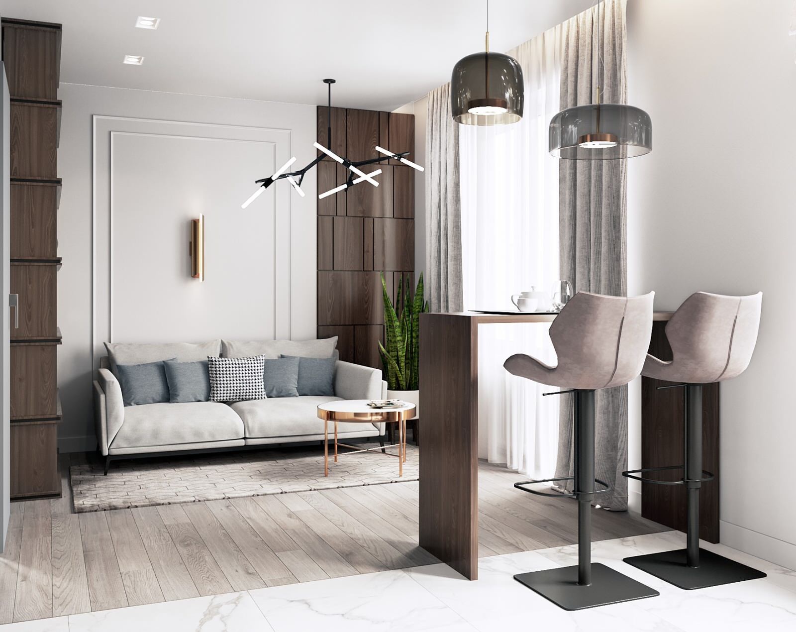 дизайн квартиры 33 метра