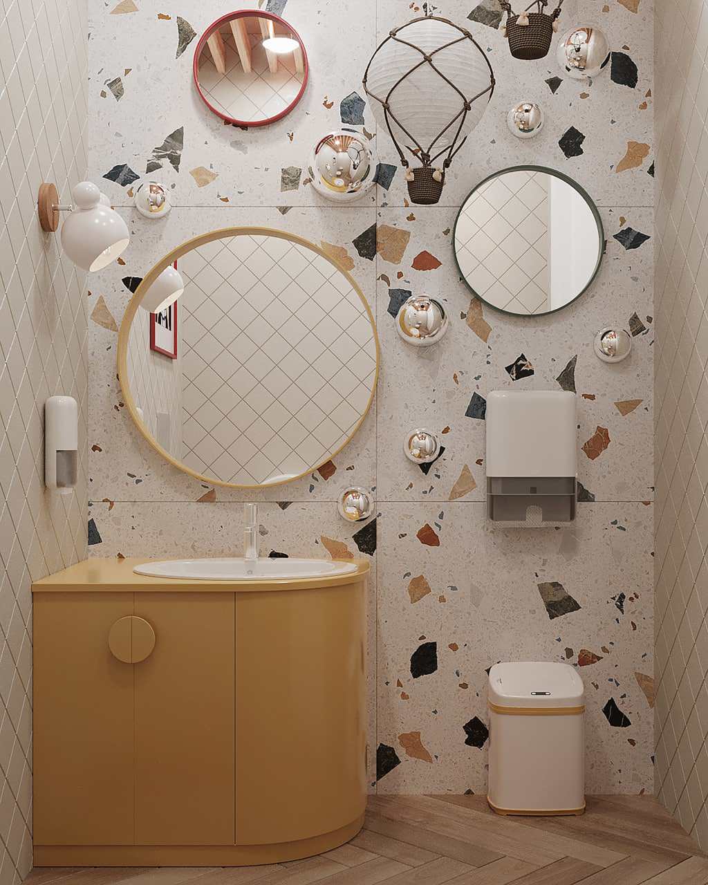 Детская комната с санузлом в Бизнес Центре