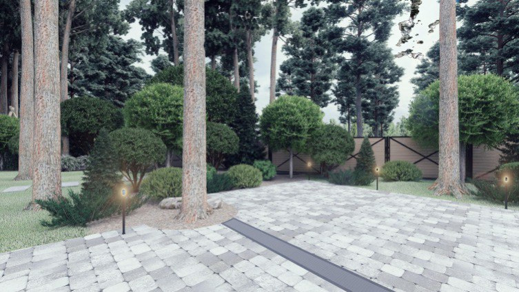 Ландшафт. Лесная погулка