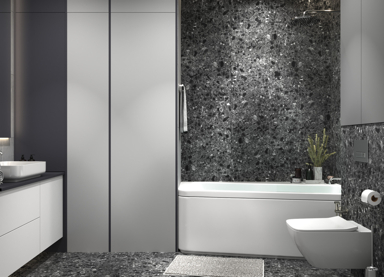 Проект квартиры в Москве 100 м.кв