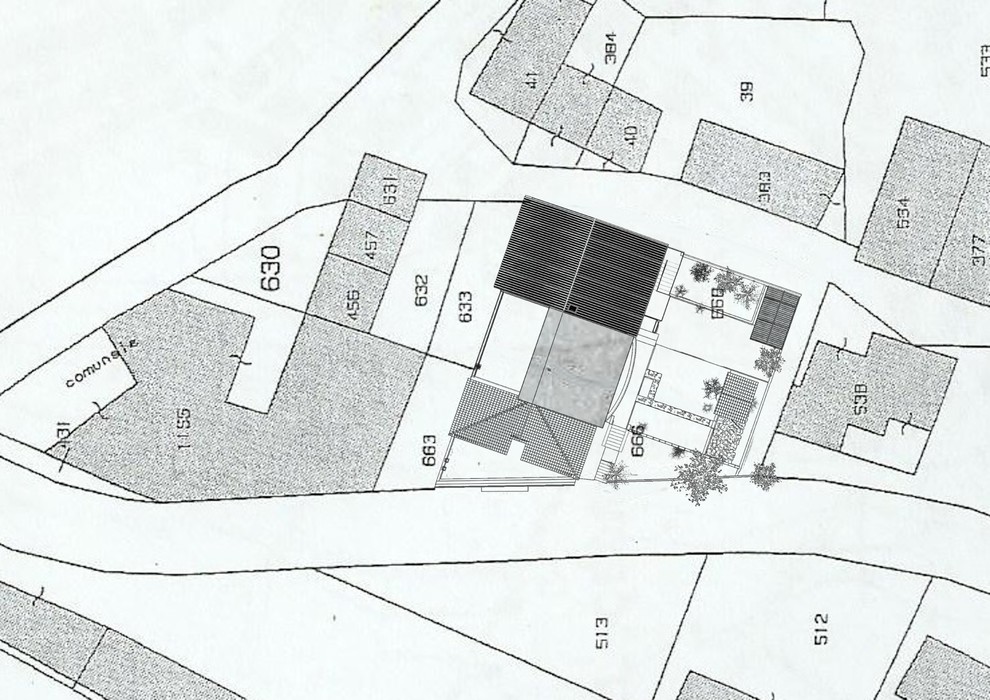 Sistemazione di pertinenza degli edifici