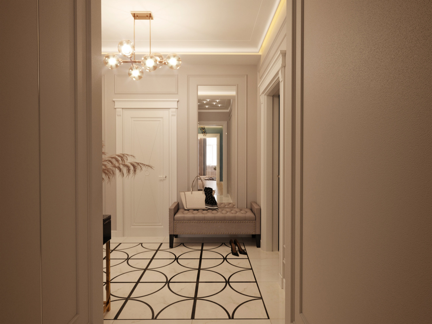 Дизайн проект квартиры для современной семьи