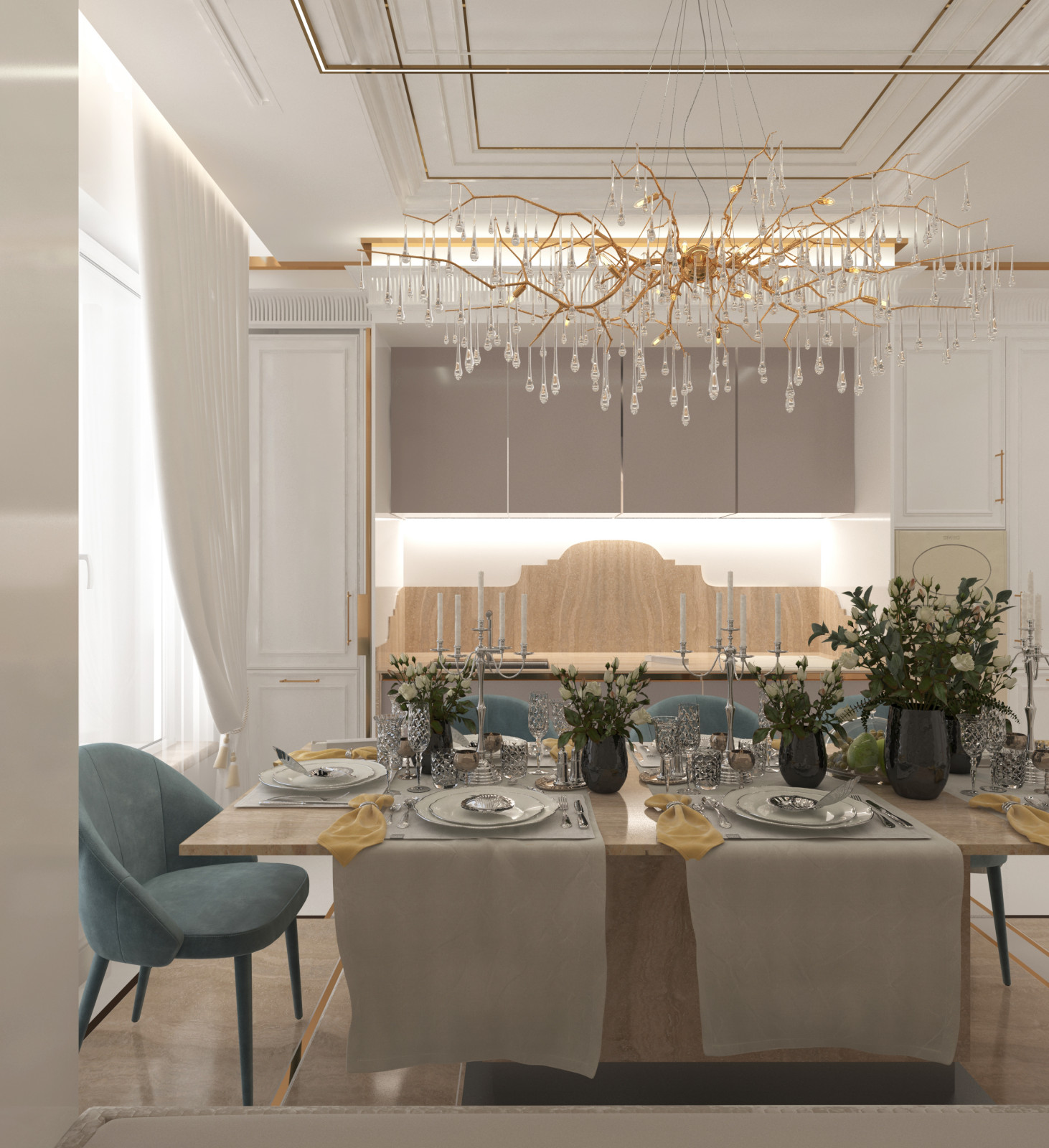 Неоклассика в ЖК Форум Сити