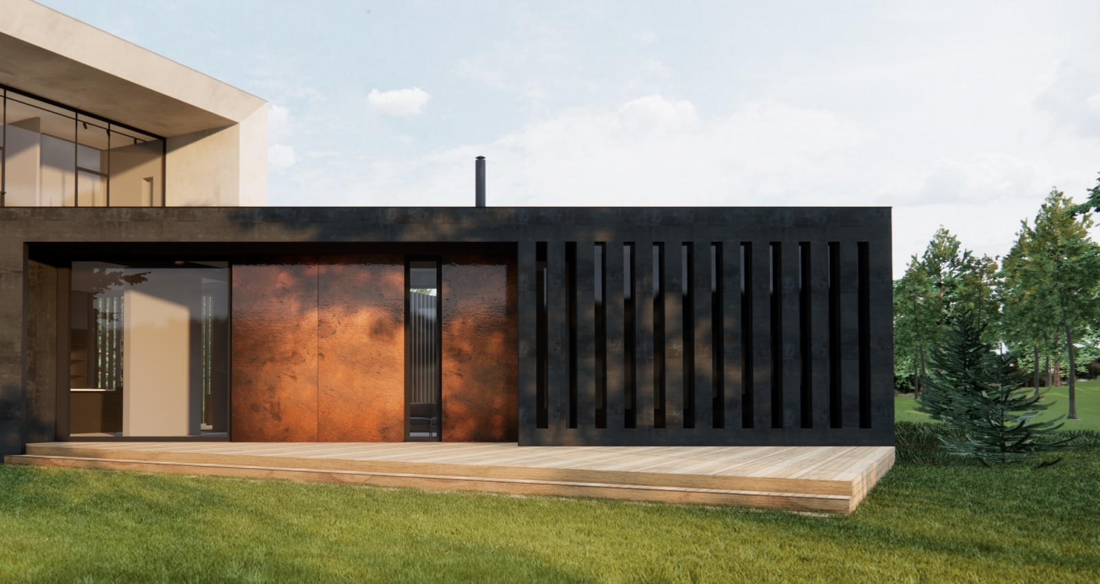 Жилой дом в поселке Медное озеро