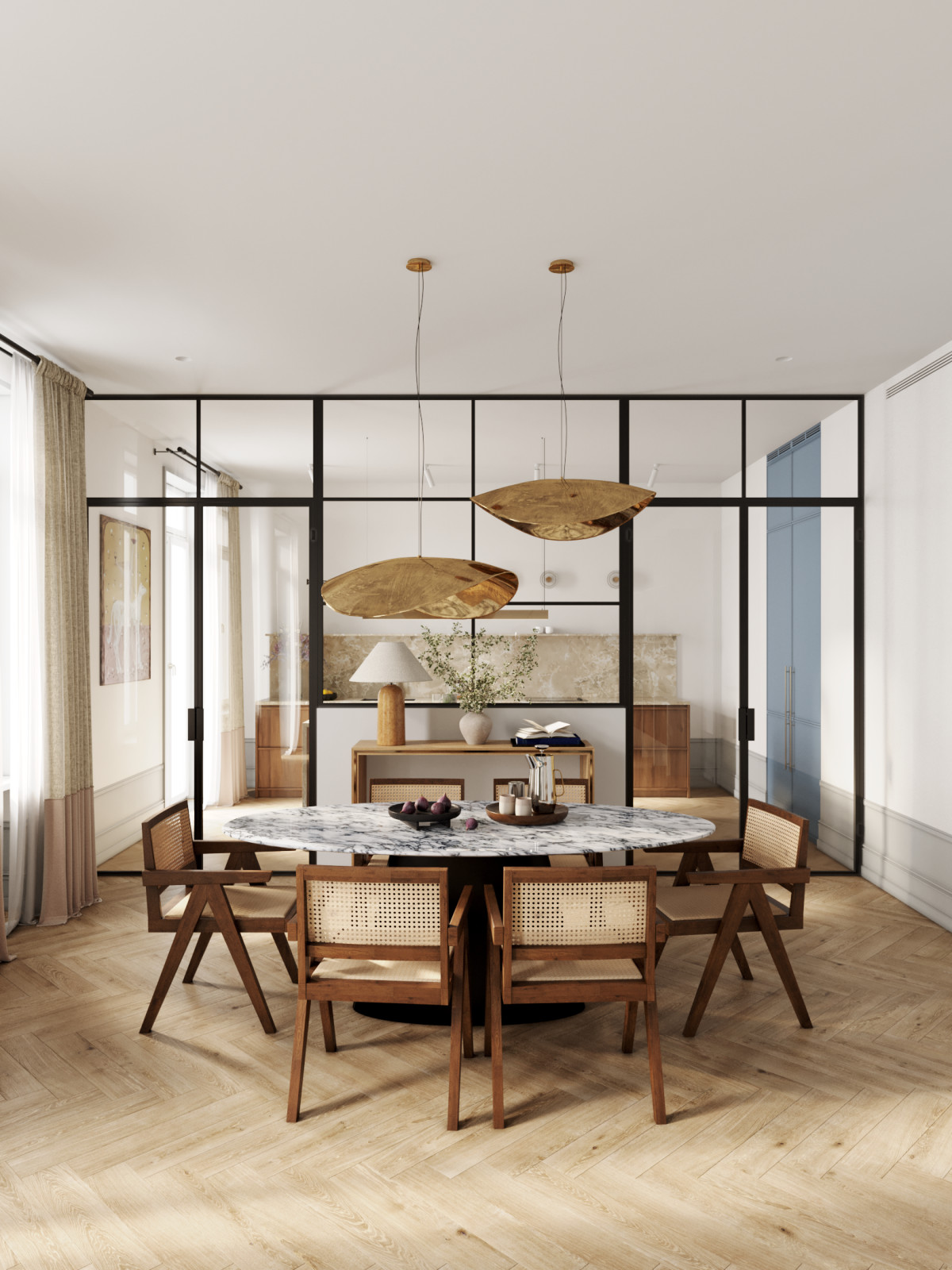 Квартира 170 м2 в Пресненском районе