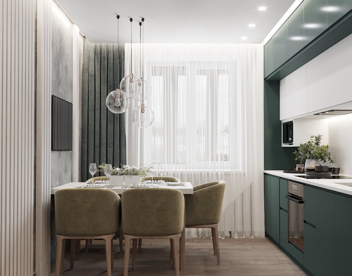 Дизайн квартиры в современном стиле.