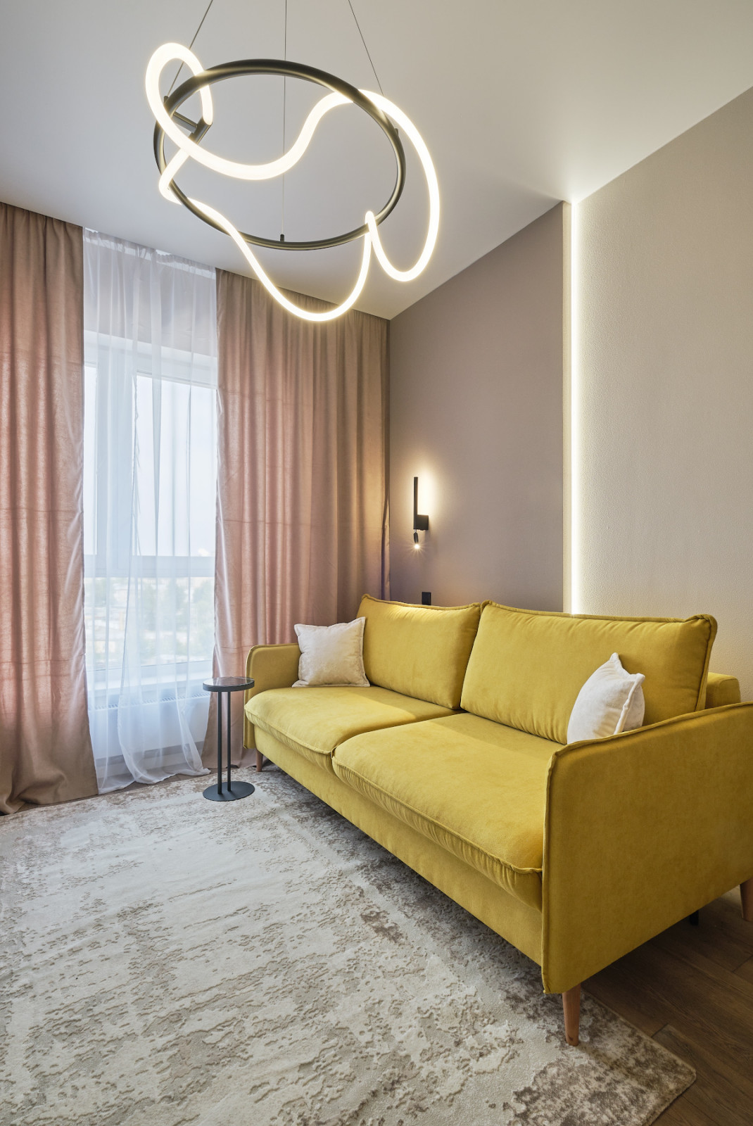 Интерьерная съёмка квартиры в ЖК Green Park (Москва)