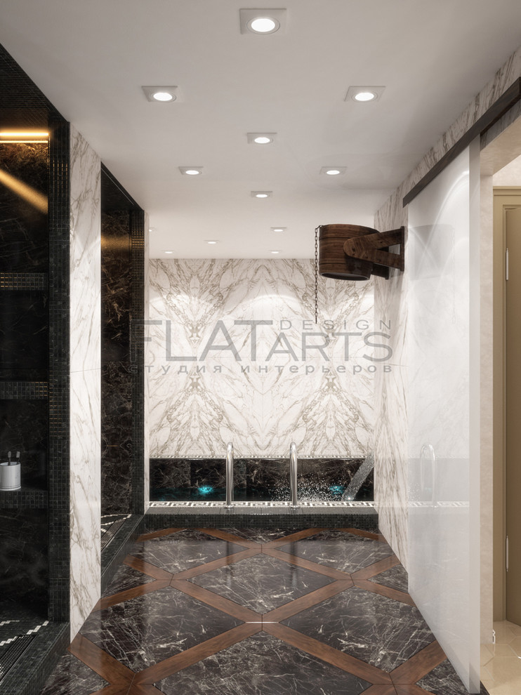 Дизайн банного комплекса 80 кв.м.