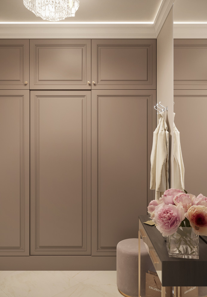 Прихожая в новом ЖК на Парфеновской