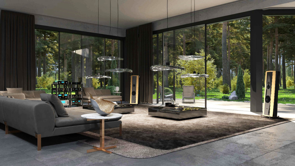 ВИЛЛА В ЛЕСУ В СТИЛЕ НЕО КОНСТРУКТИВИЗМА