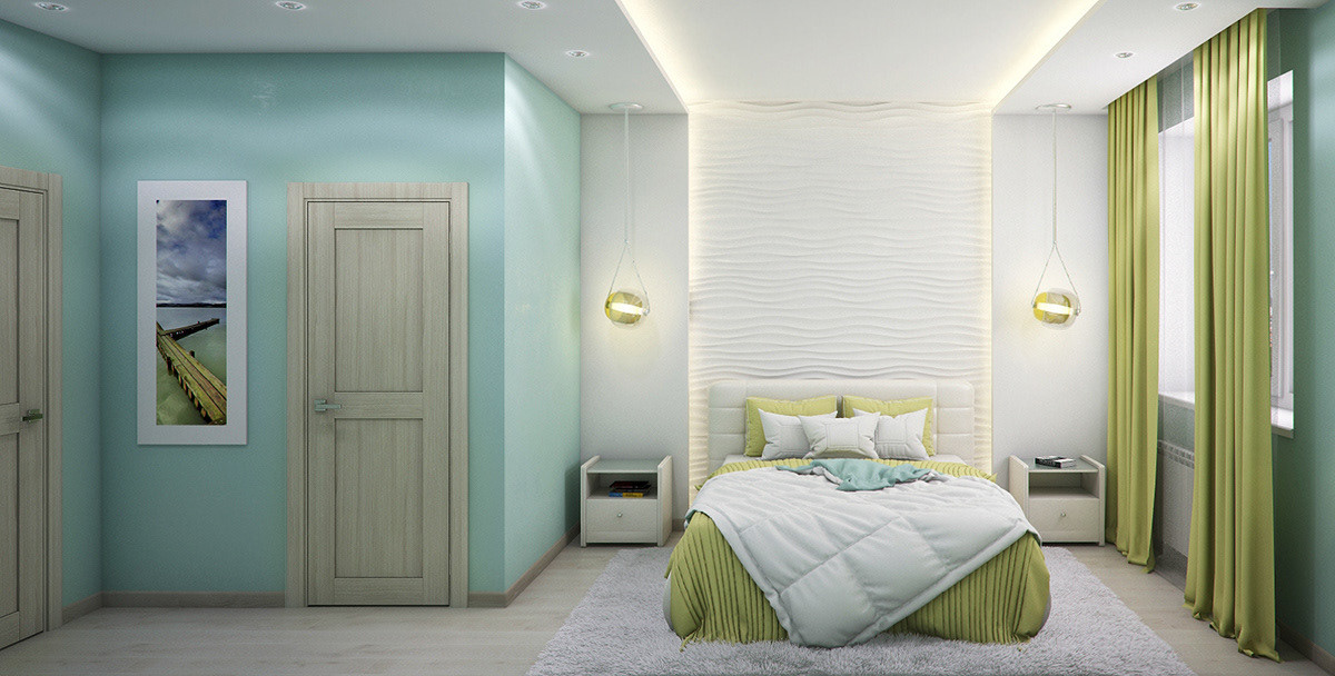 Дизайн-проект квартиры ЖК Левобережный 70 м2 (Современный стиль)