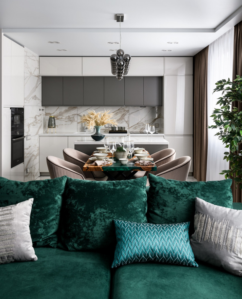 интерьер квартиры 90квм жк ОАЗИС