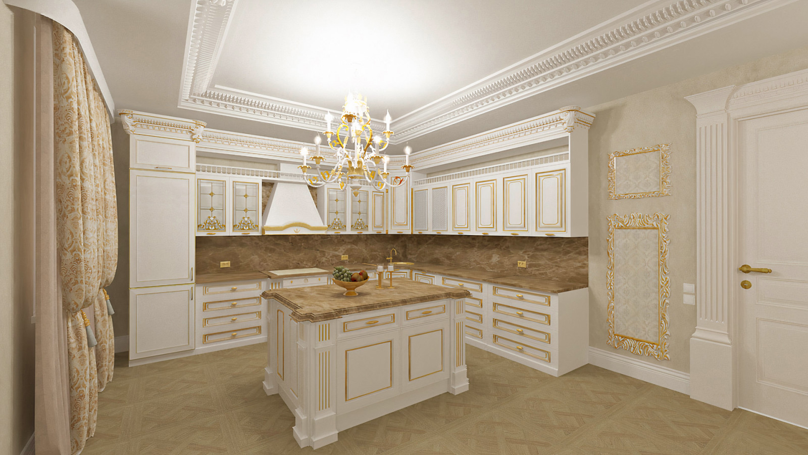 Загородный дом в стиле барокко