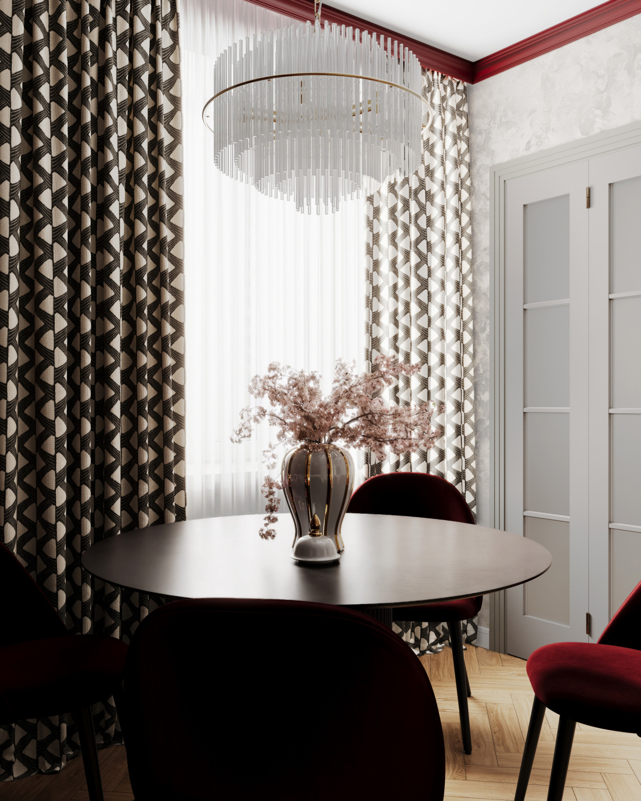 Элегантная квартира с нотками классики