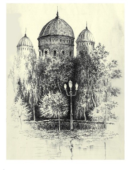 Мои черно-белые рисунки