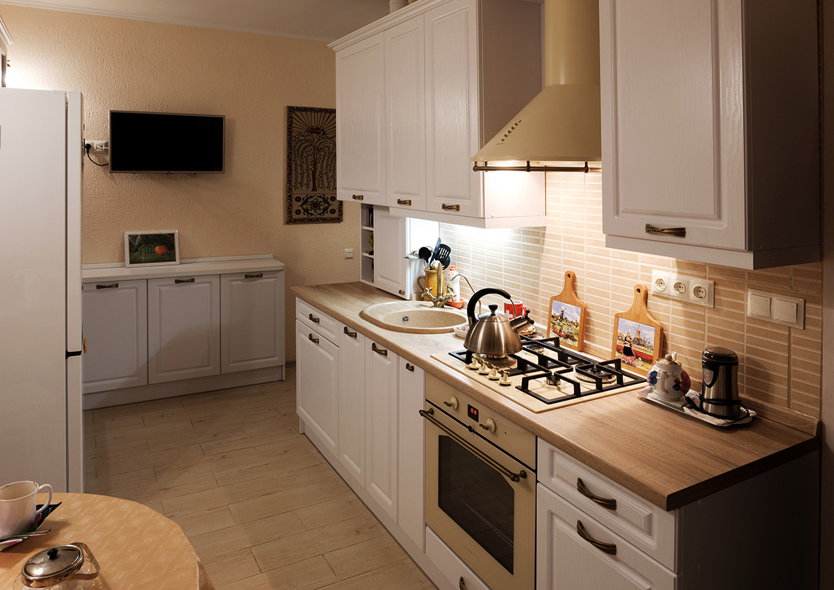 Обложка проекта: Маленькая квартира в старом немецком доме