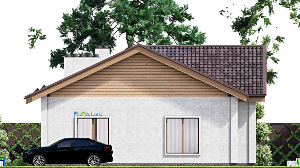 Проект одноэтажного дома 13х22м S180м2 F-16370