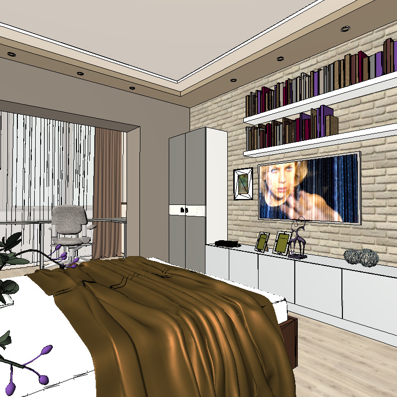 Квартира Дм, эскиз