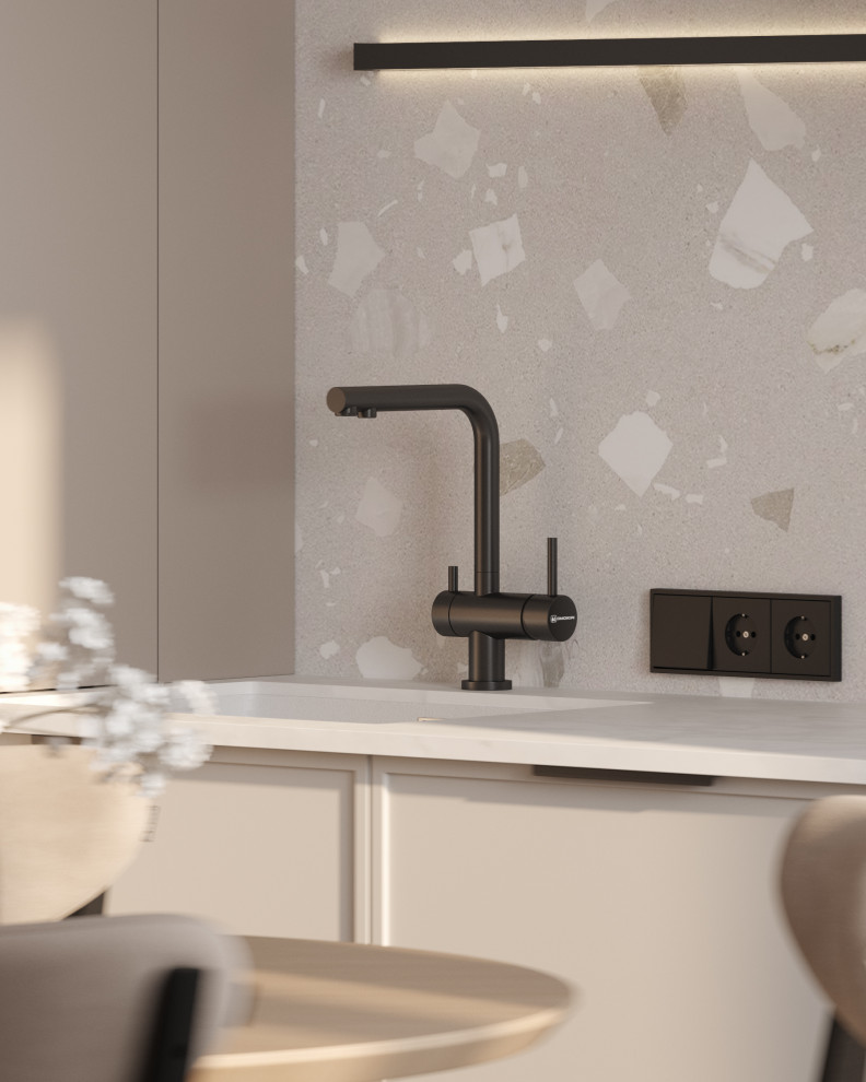 Кухня-гостиная из проекта в г.Петропавловск-Камчатский