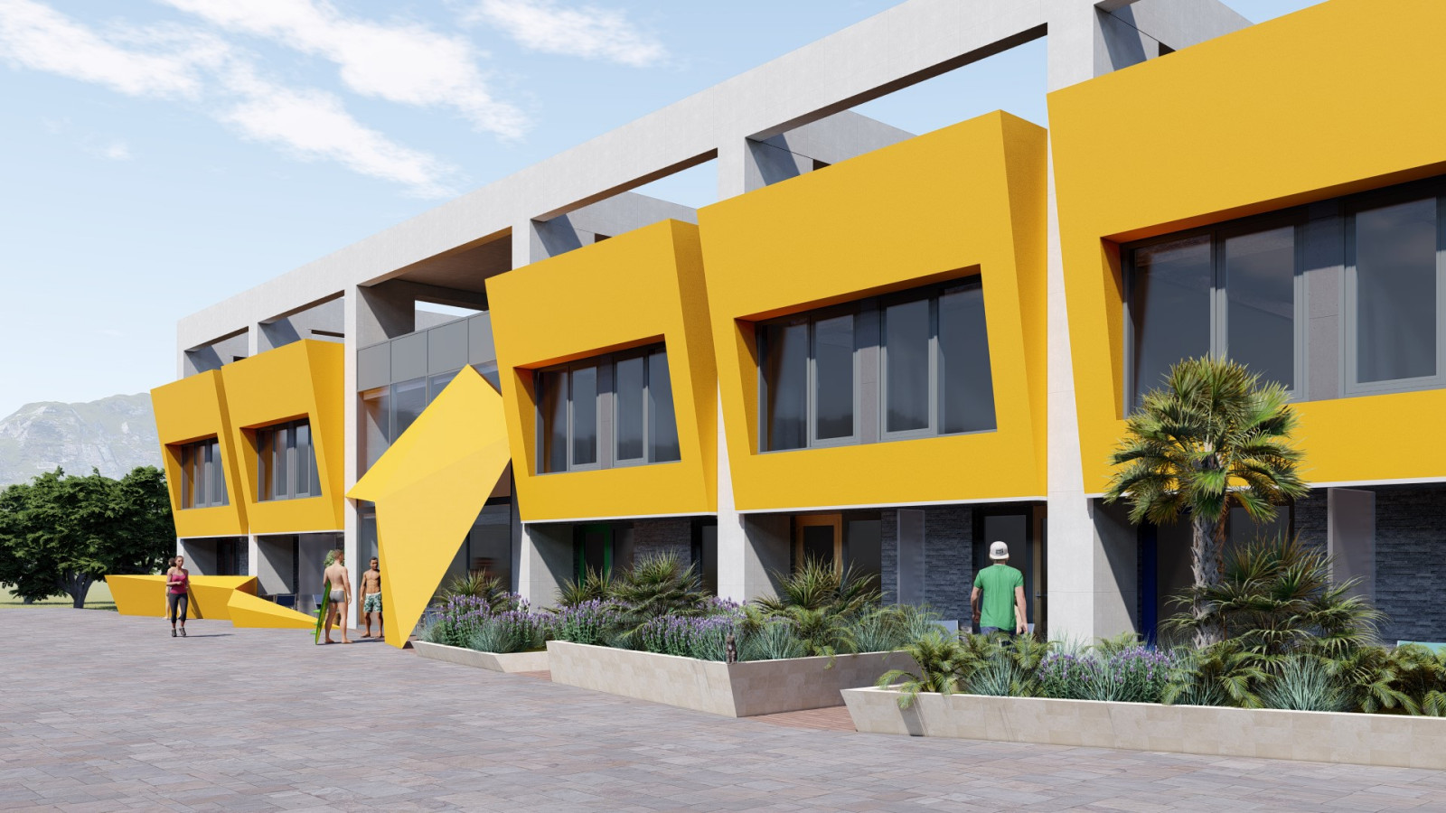 Концепция реконструкции гостиницы в Хостинском районе города Сочи