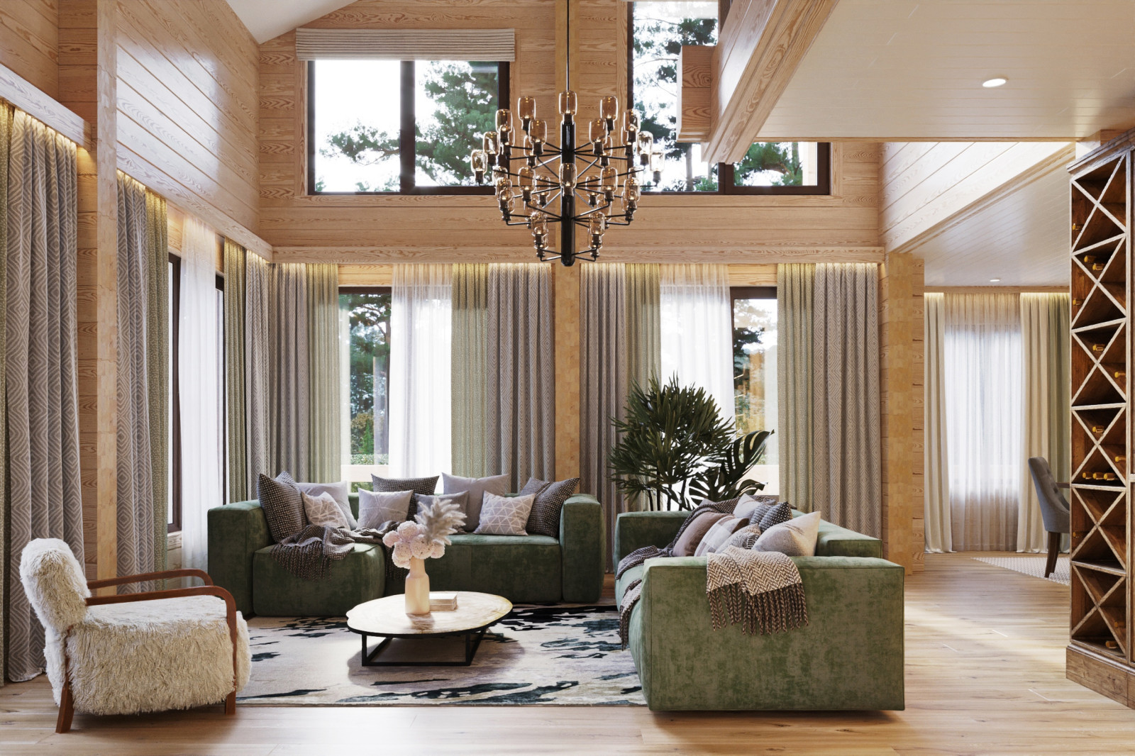 Частный дом в поселке "Сосны"