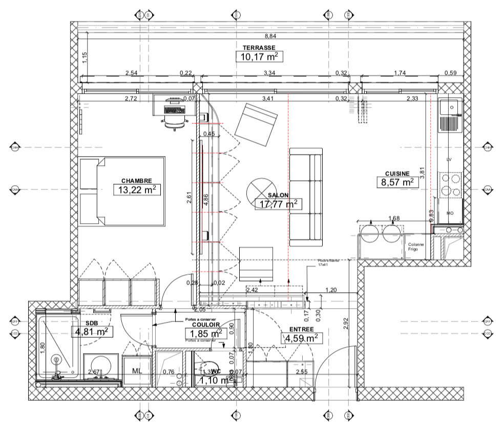 До и после: Квартира со спрятанным экраном для киномана