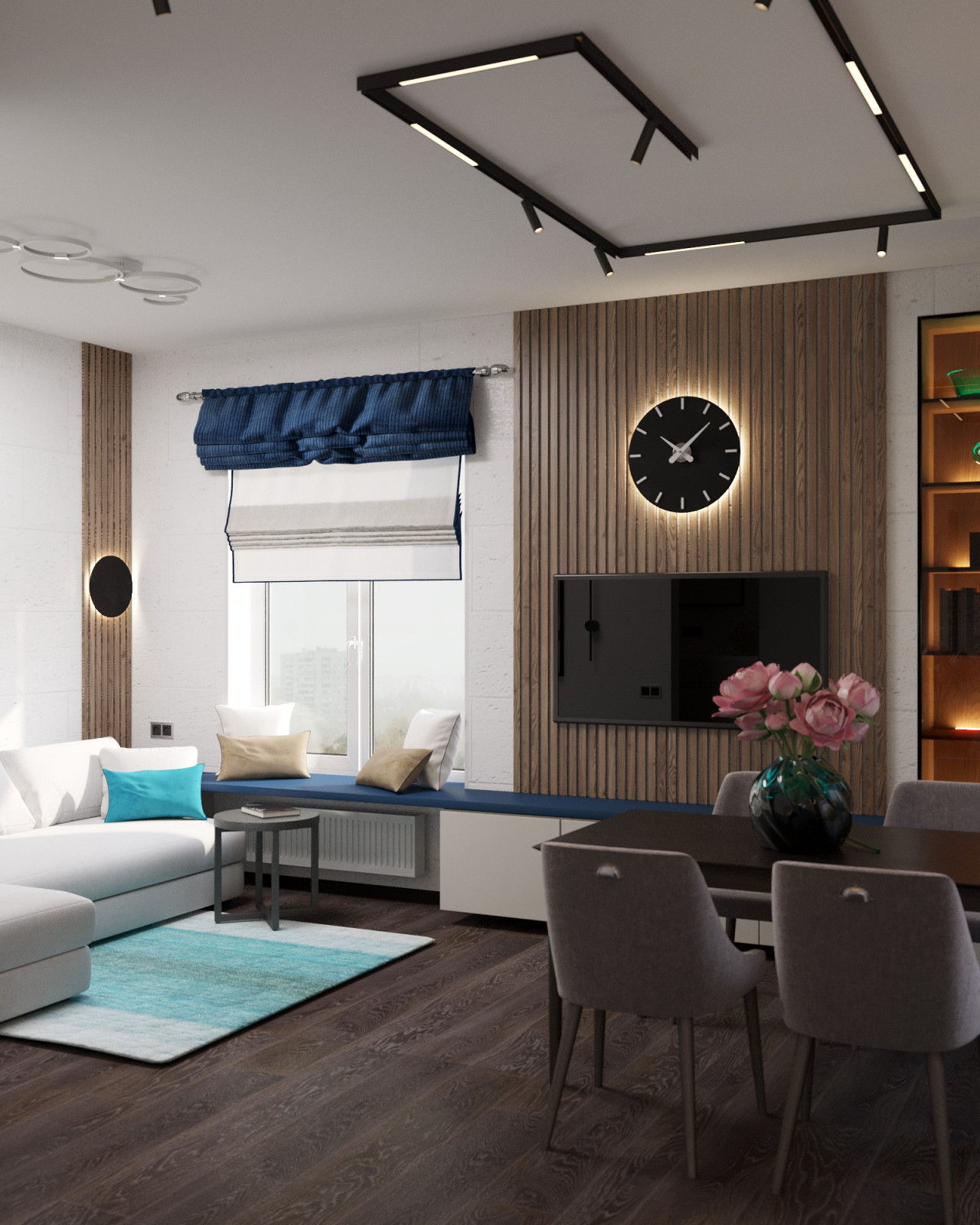 кухня-гостиная