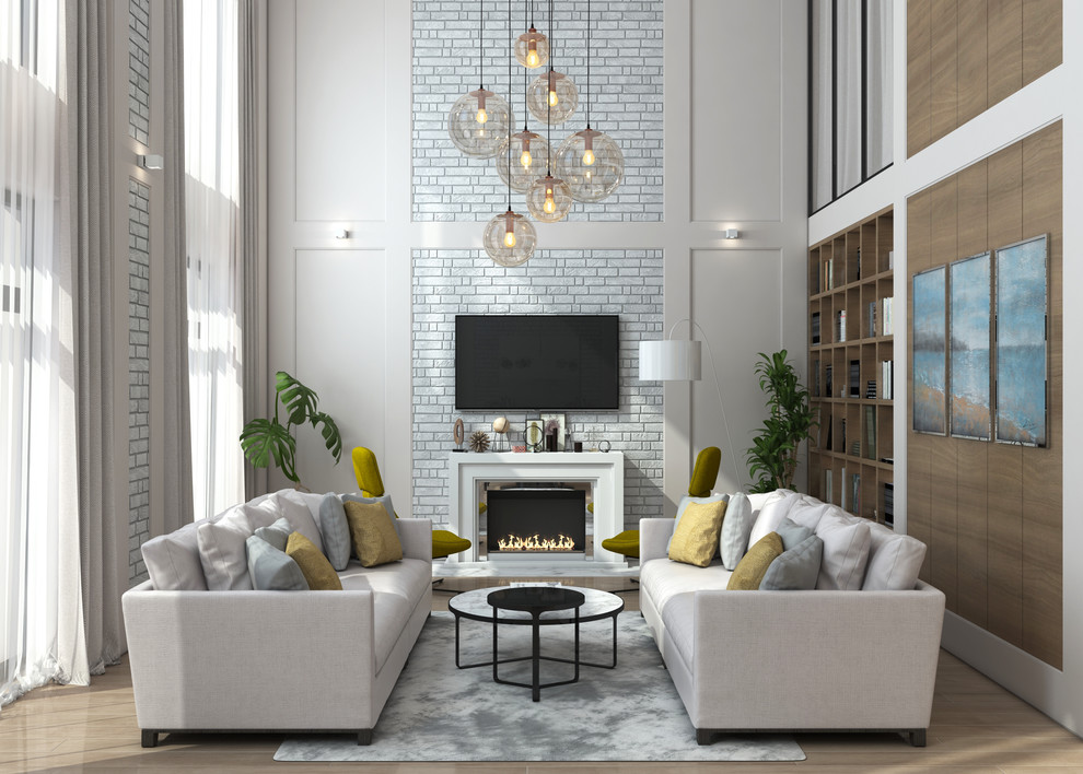 Апартаменты проспект Мира. Гостиная.