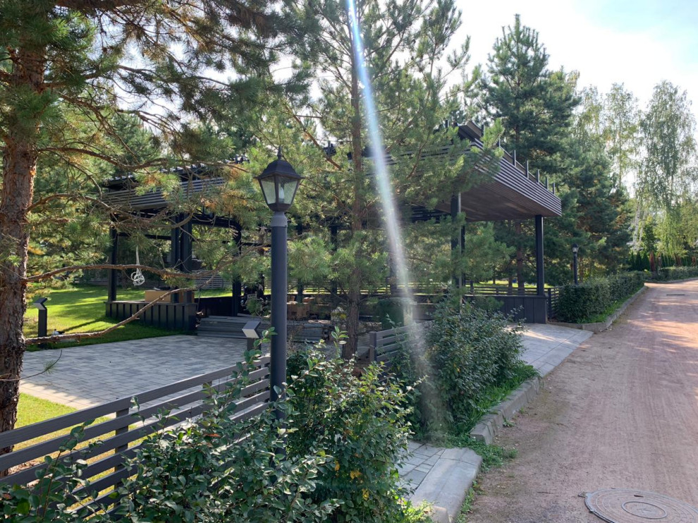 Истра. Комплексная застройка. беседка и Навес.