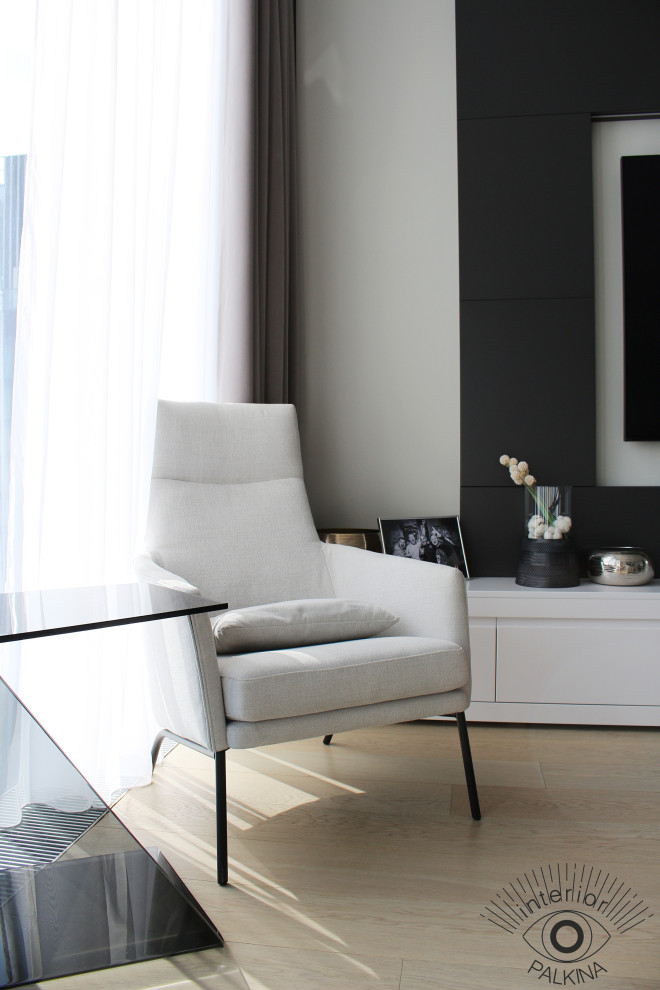 Дизайн интерьера апартаментов в жк Neva Towers