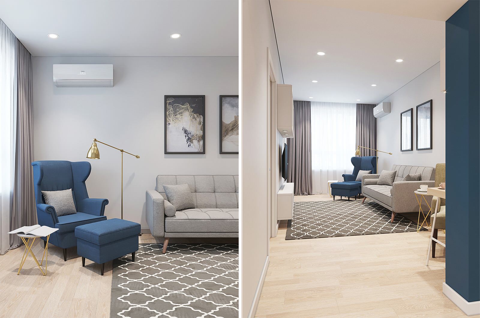 Дизайн интерьера ЖК "Эрмитаж"