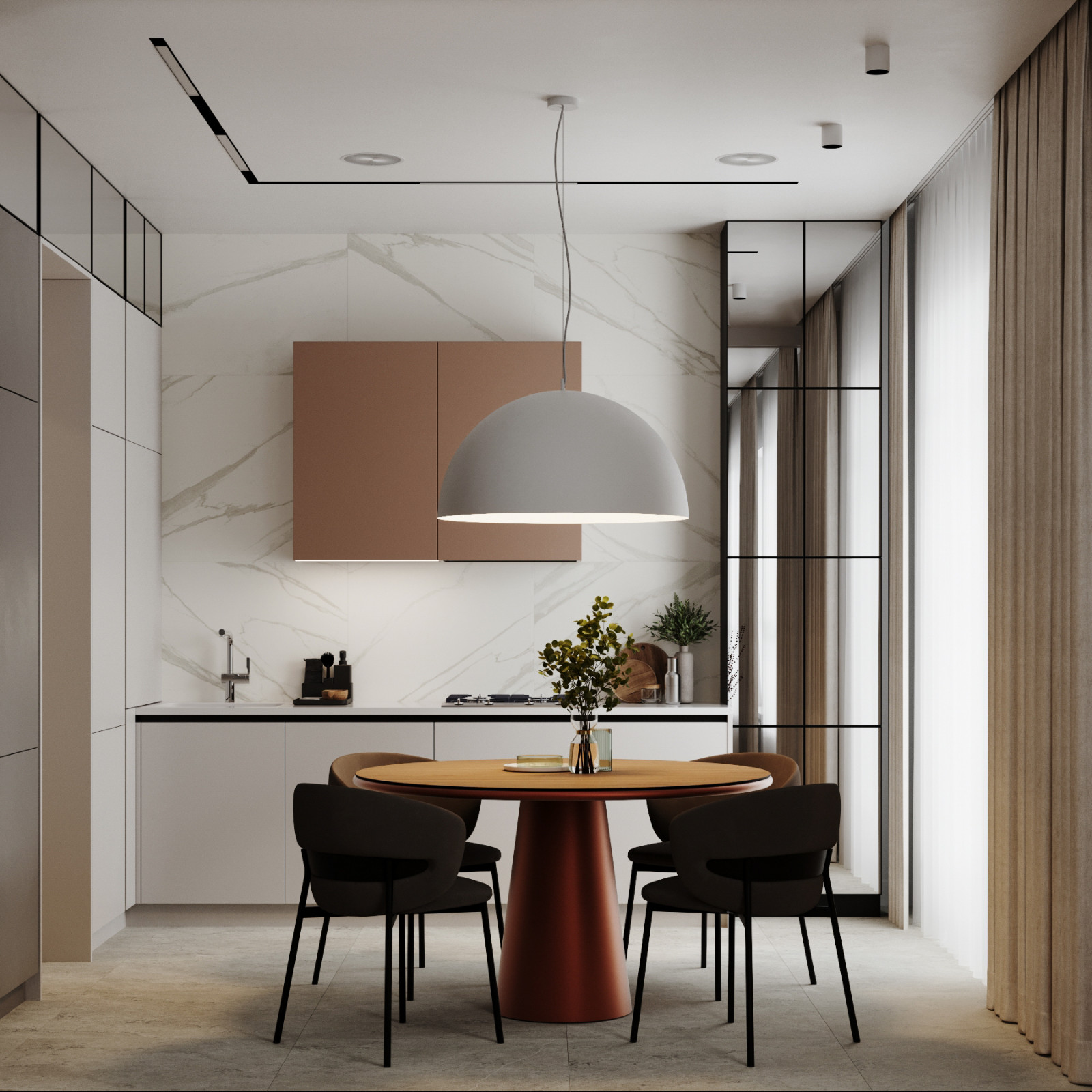 Интересный проект квартиры в Ростове