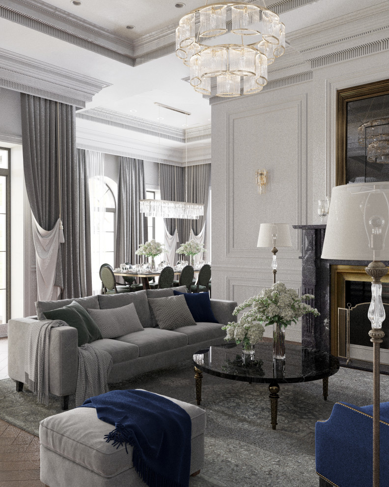 Дом в стиле современная классика