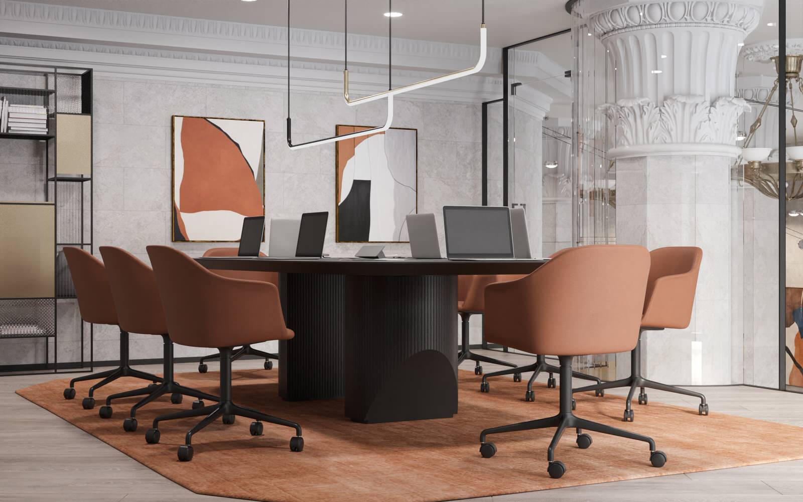 Переговорная комната. Отделение Orange Premium Club ПСБ