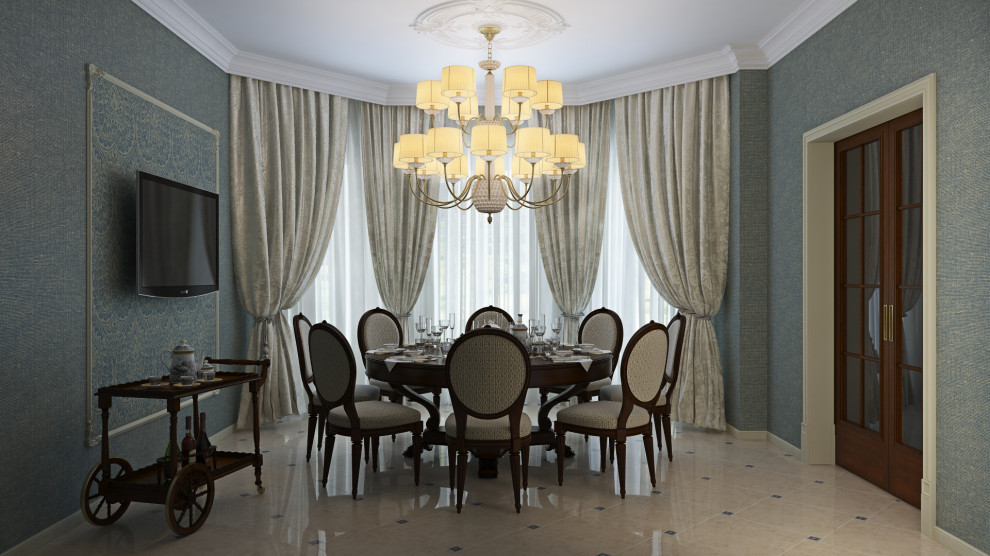Столовая в классическом стиле