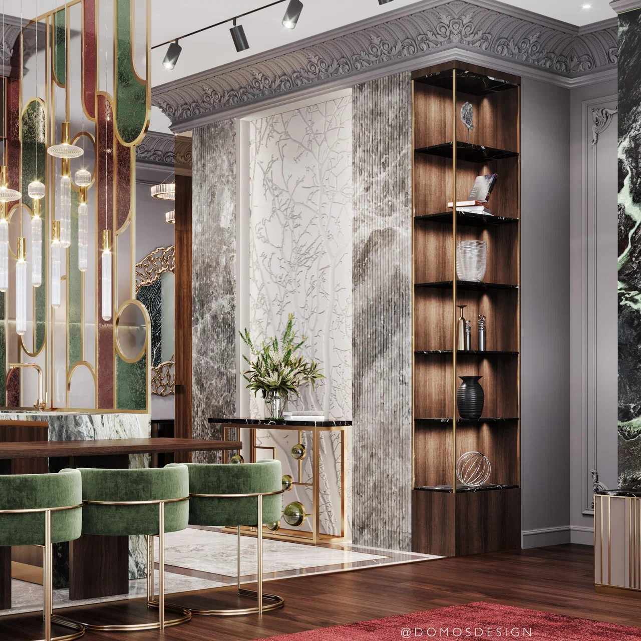 Проект квартиры в ЖК "Снегири ЭКО" 165 кв.м