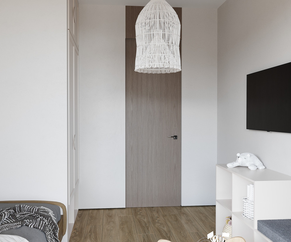 Евродвушка в жк Ilove 78м2 минимализм с элементами ваби-саби