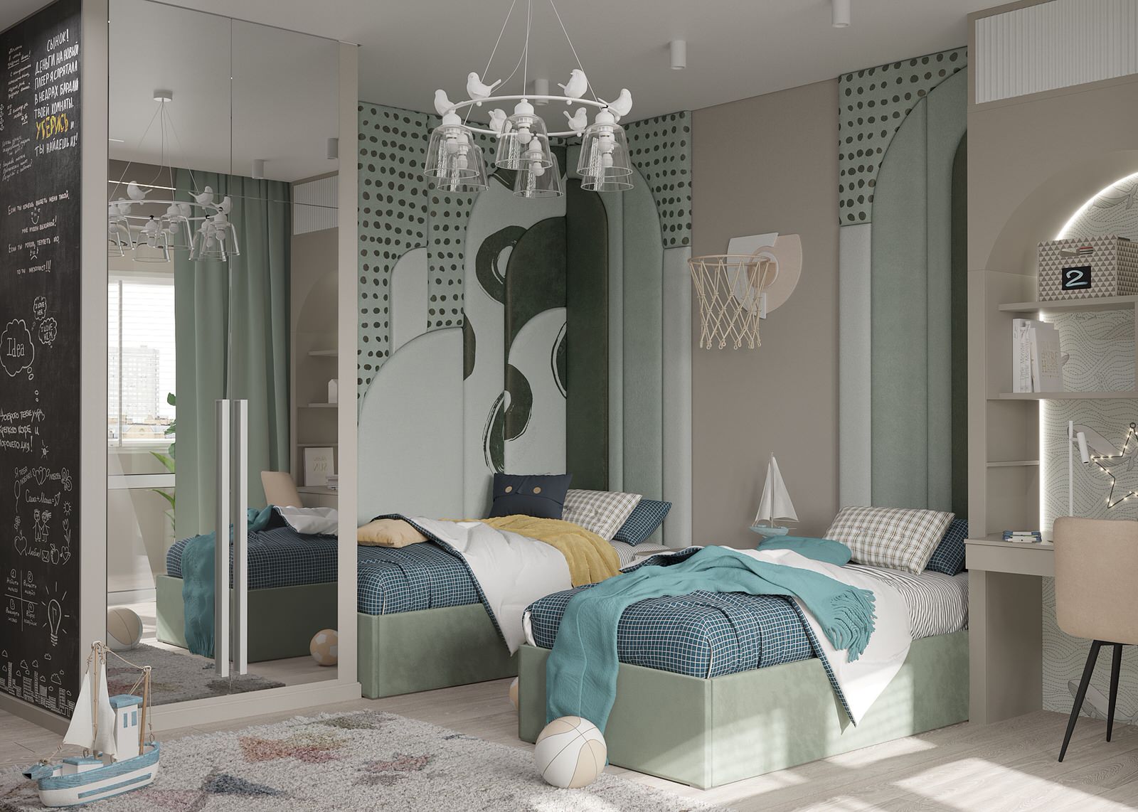 Детская комната в современном стиле