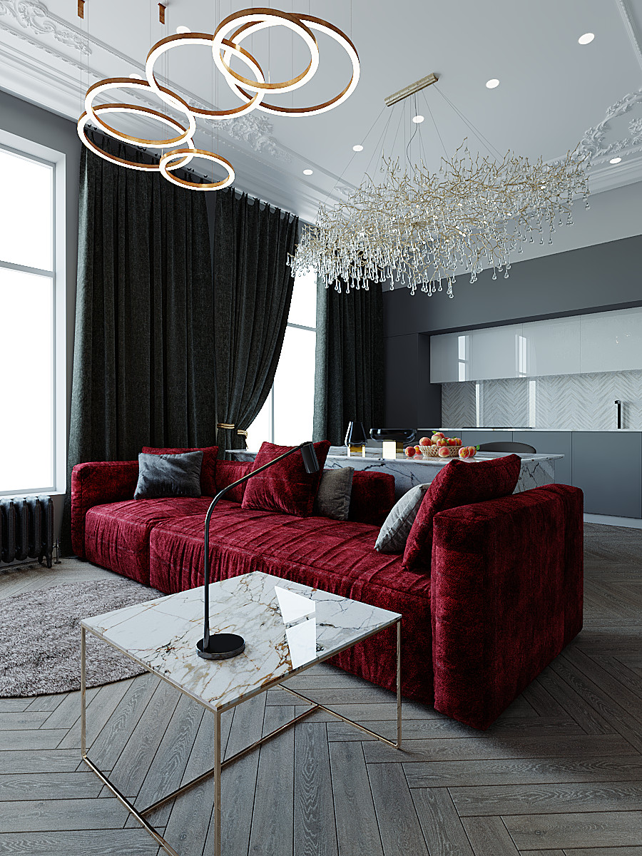 Дизайн интерьера квартиры в Современной класике