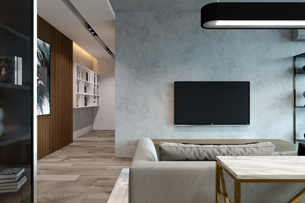 Концептуальный экологический контемпорари постмодернистический лофт