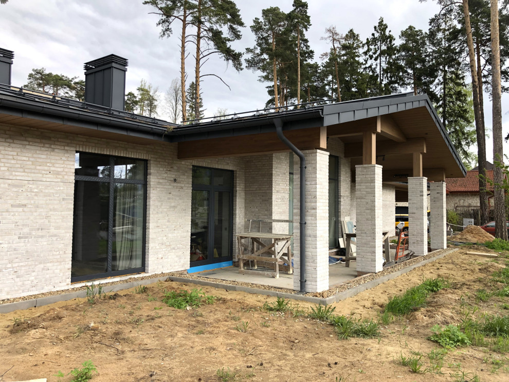 Фасад дома из кирпича S.Anselmo