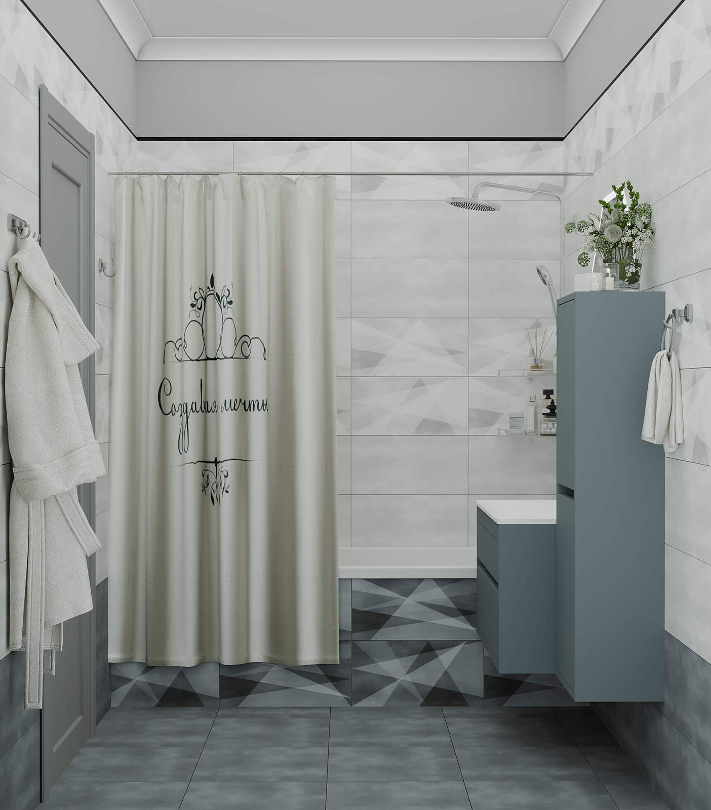 Дизайн двухкомнатной квартиры в современном стиле