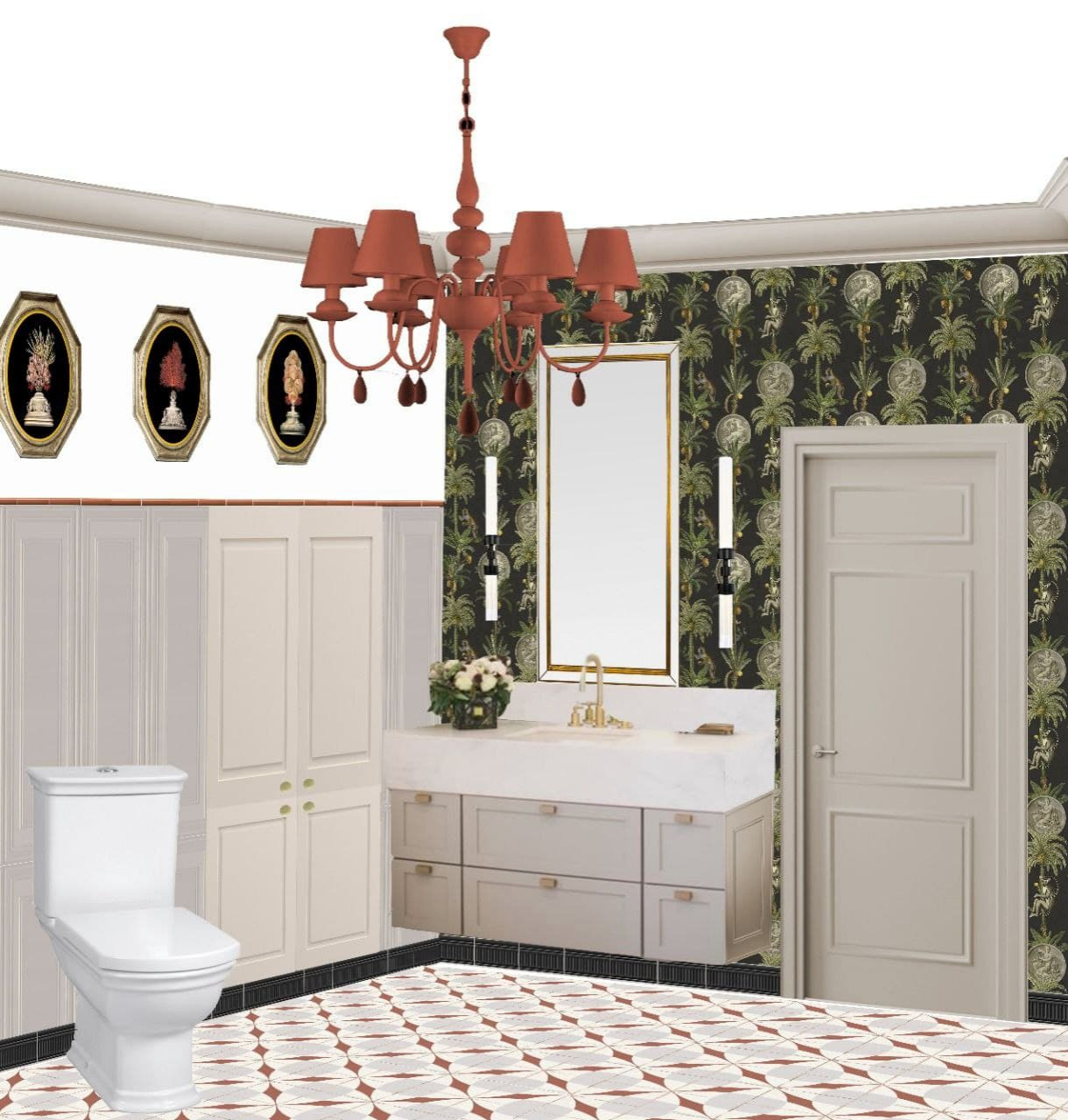 Загородный дом в английском стиле.