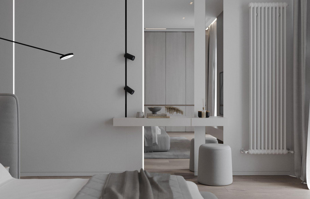 Просторный дом в светлых оттенках