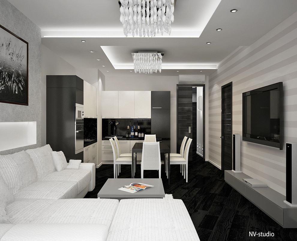 Обложка проекта: Квартира в ЖК Аэробус 103 м2