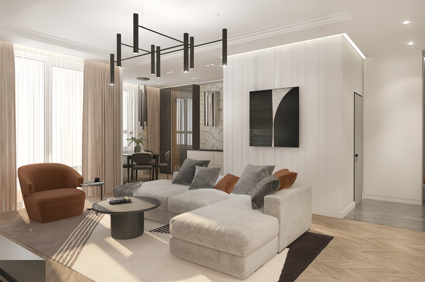 Квартира в современном стиле